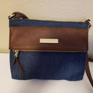 Liz Claiborne crossbody denim bag